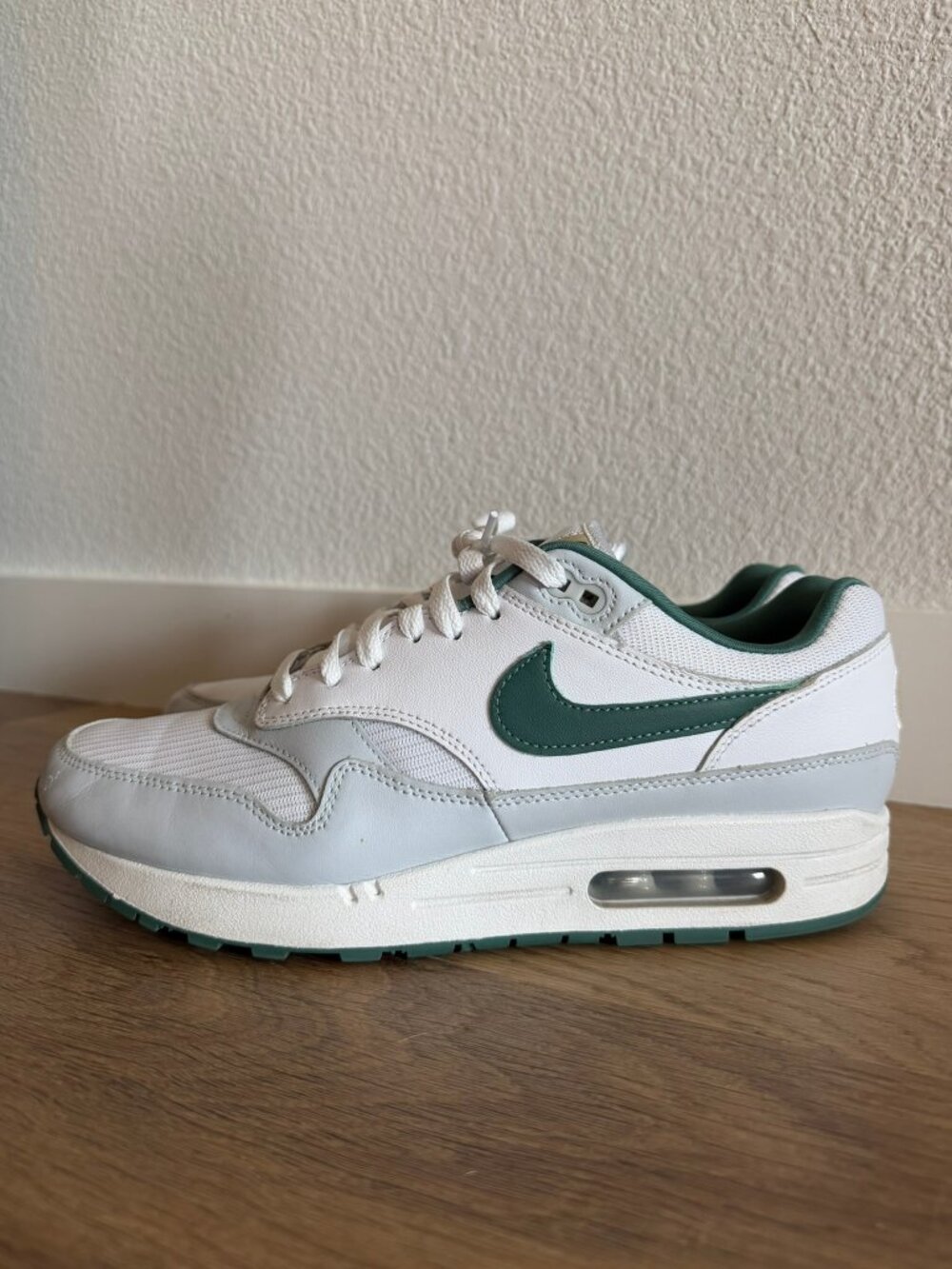 Nike Air Max 1 White/Grey/Forest Green